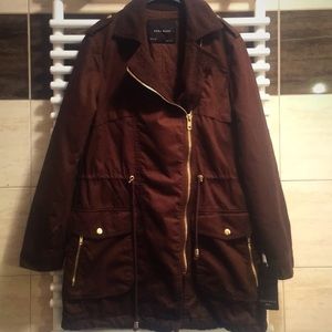 Brown Zara jacket
